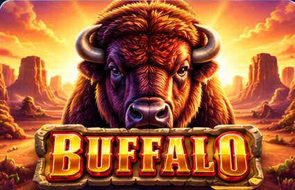 Ilustrasi tema game Buffalo